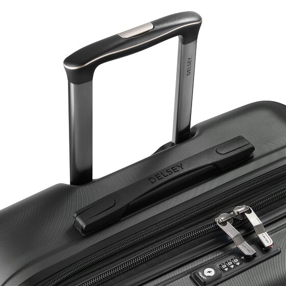 Delsey Paris Meteor 4 roulettes Trolley L 78 cm avec soufflet d'extension