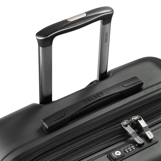 Delsey Paris Meteor 4 roulettes Trolley L 78 cm avec soufflet d'extension