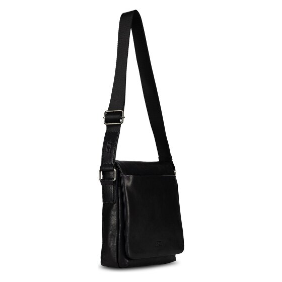 Jost Glasgow Sac à bandoulière S Protection RFID Cuir véritable 23 cm