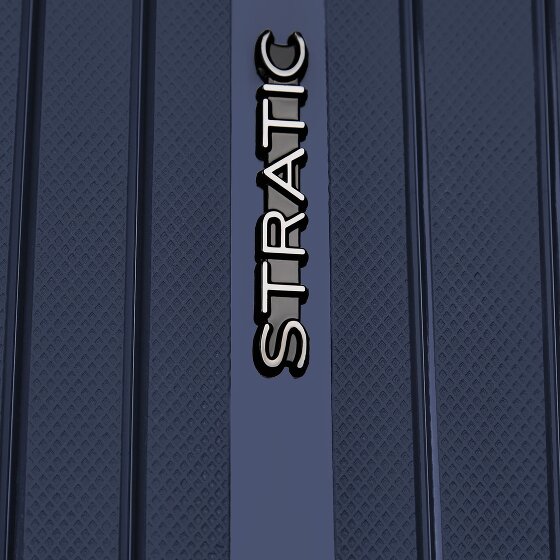 Stratic Shine 4 roues Valise cabine 66 cm avec soufflet d'extension