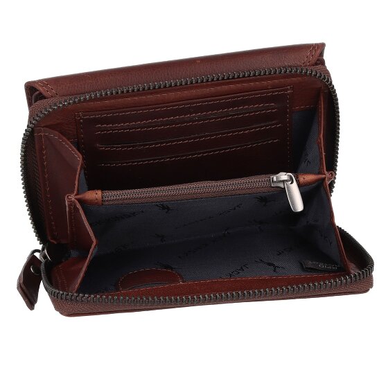 Jack Kinsky Montreal Porte-monnaie Protection RFID Cuir 13.5 cm