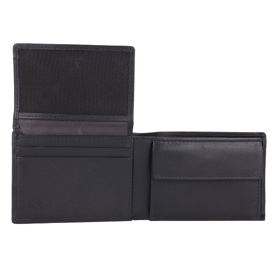 Braun Büffel Hannes Porte-monnaie Protection RFID Cuir 10.5 cm