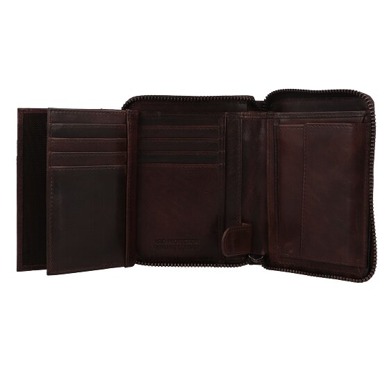 Greenburry Newport Porte-monnaie Protection RFID Cuir 13 cm