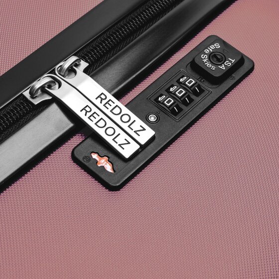 Redolz Essentials 09 3-SET 4 roulettes Set de valises 3 pièces
