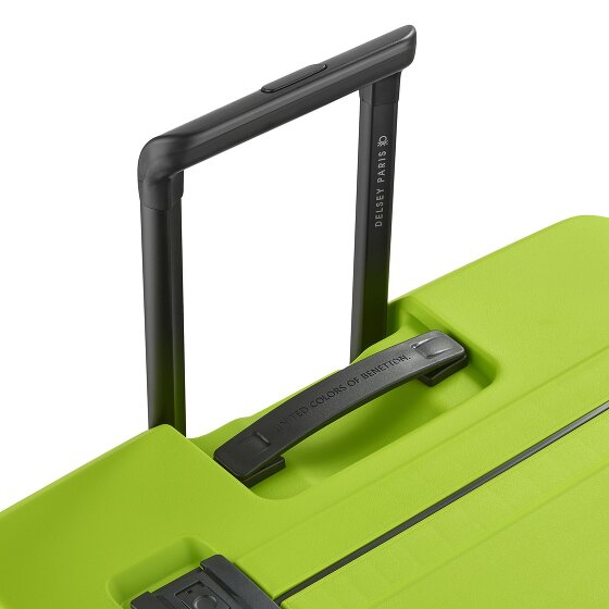 Delsey Paris x United Colors of Benetton Color Block Hardside 4-roll Trolley 76 cm