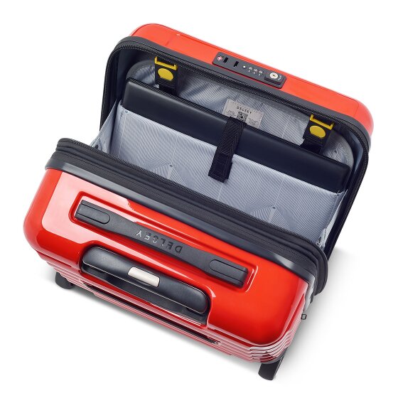 Delsey Paris Shadow 5.0 trolley business à 4 roulettes 38 cm compartiment pour ordinateur portable avec soufflet d'extension