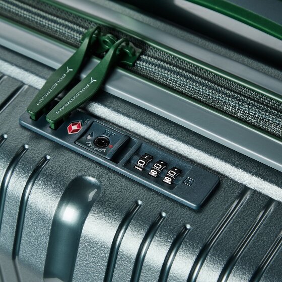 Polestream Paris 4 roulettes Trolley de cabine 55 cm avec soufflet d'extension