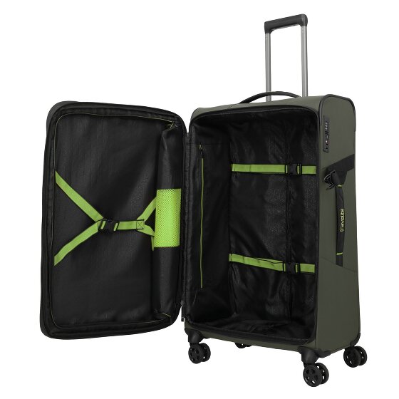 Travelite Briize 4 roulettes Trolley L 78 cm avec soufflet d'extension