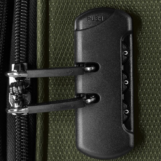 bugatti Valencia Soft 4 roulettes Trolley M 65 cm avec soufflet d'extension