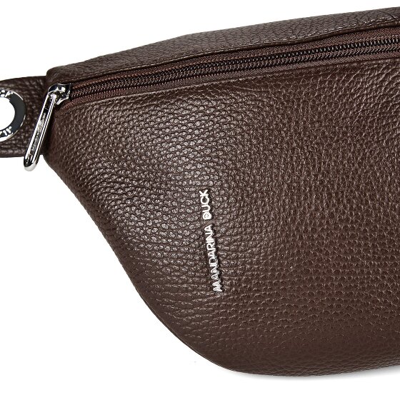Mandarina Duck Mellow Leather Sac banane Cuir véritable 30 cm