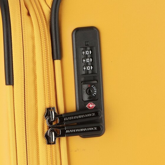 Mandarina Duck Eco Coated 4 roulettes Trolley L 78 cm avec soufflet d'extension