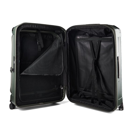 Piquadro PQ-Light 4 roues Valise cabine 78 cm '"avec soufflet d''extension"'