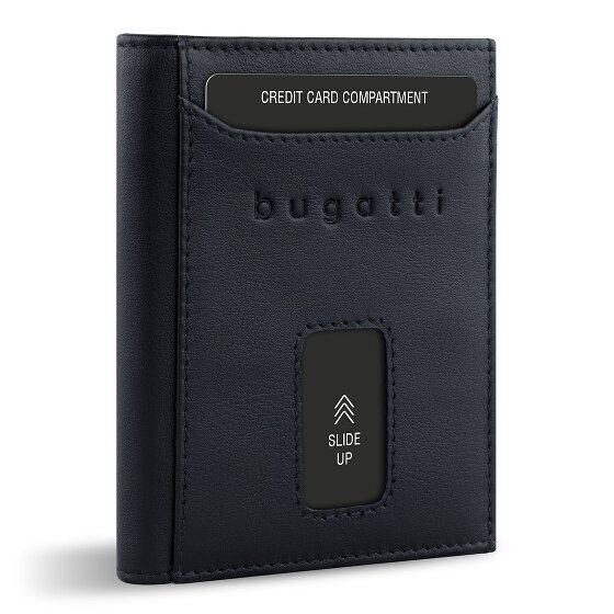 bugatti Secure Slim Porte-monnaie Protection RFID Cuir 8 cm