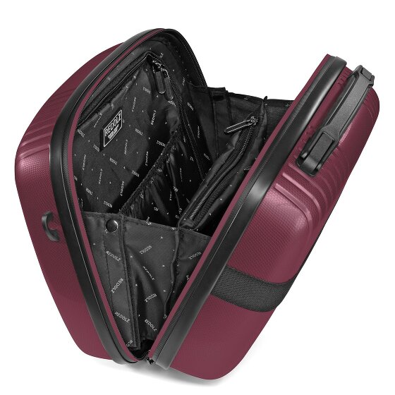 Redolz Essentials 14 Set de valises 2 pcs. trolley cabine avec soufflet extensible & Beautycase