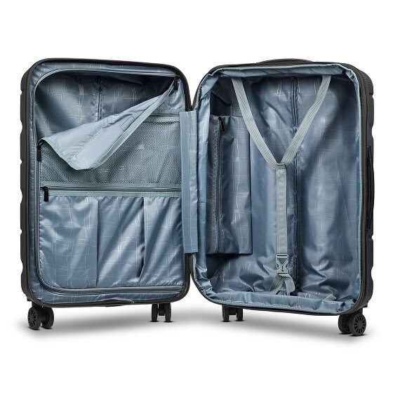 Franky Munich 4.0 4 roues Valise cabine M 66 cm avec soufflet d'extension