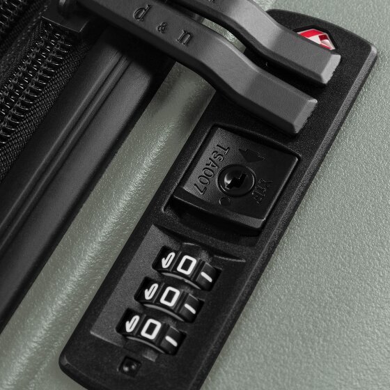 d&n Toronto 4 roulettes Set de valises 3 pièces avec soufflet d'extension