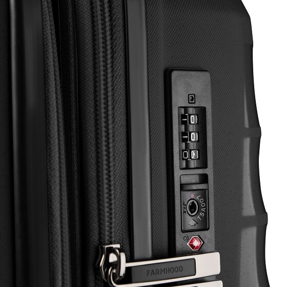 Farmhood Eco Edition 4 roues Valise cabine 67 cm avec soufflet d'extension