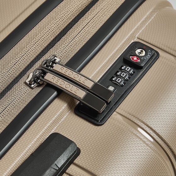 Redolz Essentials 11 4 roulettes Trolley de cabine 55 cm avec soufflet d'extension