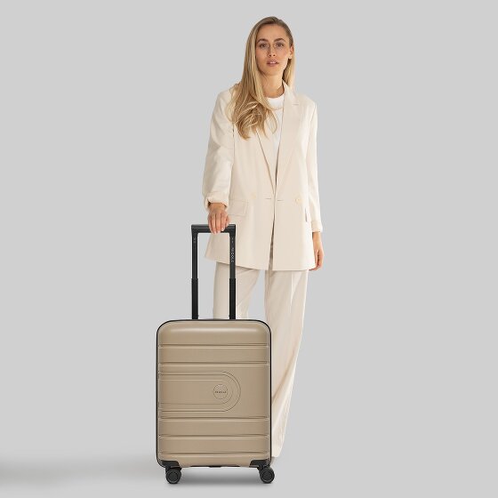 Redolz Essentials 11 4 roulettes Trolley de cabine 55 cm avec soufflet d'extension