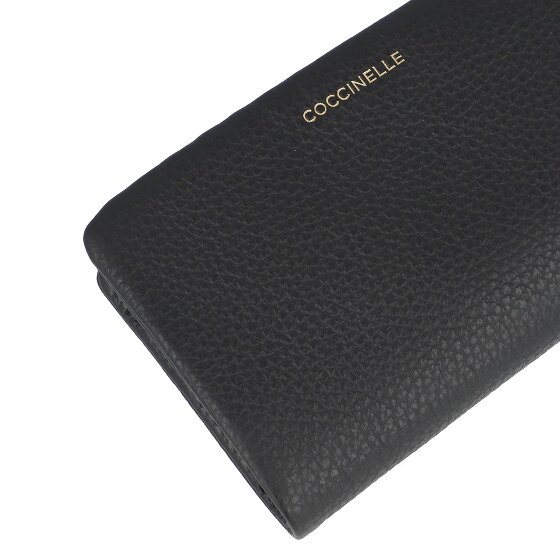 Coccinelle C-Me Softy Porte-monnaie Cuir véritable 16 cm