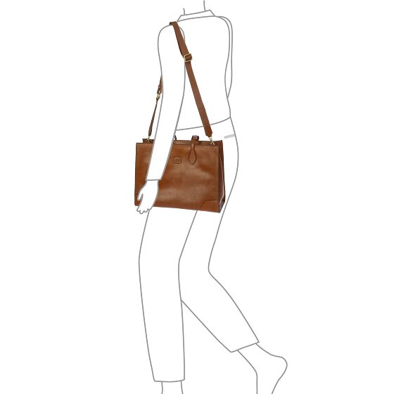 Bric's Volterra Sac de shopper M Cuir véritable 40.5 cm Compartiment ordinateur