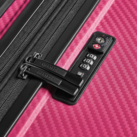 Smartbox Edition 01 4 roulettes Set de valises 3 pièces avec soufflet d'extension