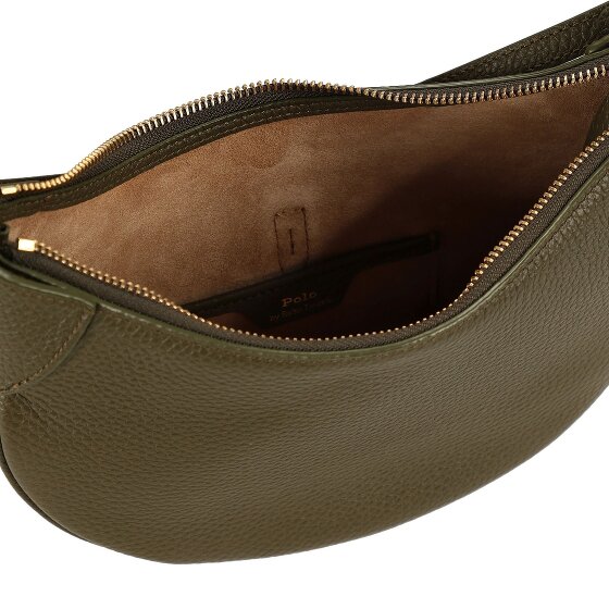 POLO RALPH LAUREN Polo ID Sac à bandoulière Cuir véritable 26 cm
