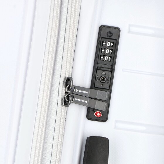 Polestream Strz by Asteroid 4 roulettes Set de valises 3 pièces avec soufflet d'extension