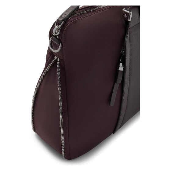Piquadro Lyra Attaché-case Cuir véritable 42 cm Compartiment ordinateur avec soufflet d'extension
