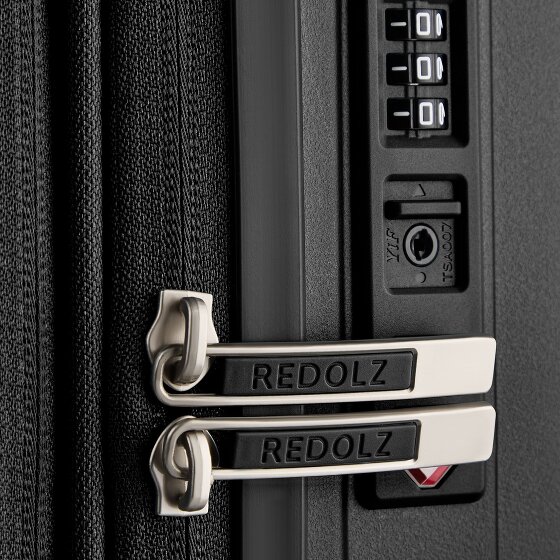 Redolz Essentials 01 4 roues Valise cabine M 66 cm avec soufflet d'extension