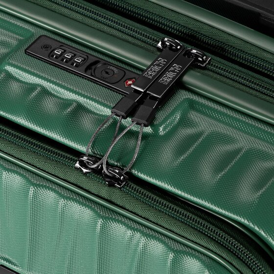 Bric's Cervia 2.0 4 roulettes Trolley de cabine S 55 cm Compartiment pour ordinateur portable avec soufflet d'extension