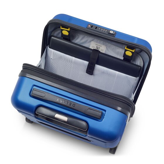 Delsey Paris Shadow 5.0 trolley business à 4 roulettes 38 cm compartiment pour ordinateur portable avec soufflet d'extension