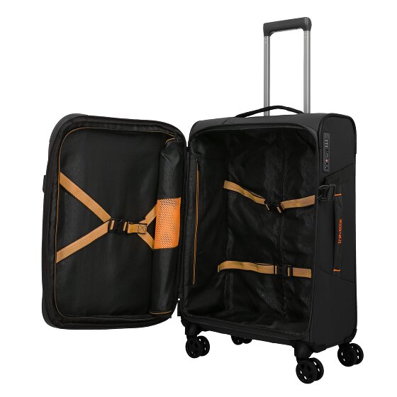 Travelite Briize 4 roulettes Set de valises 3 pièces avec soufflet d'extension