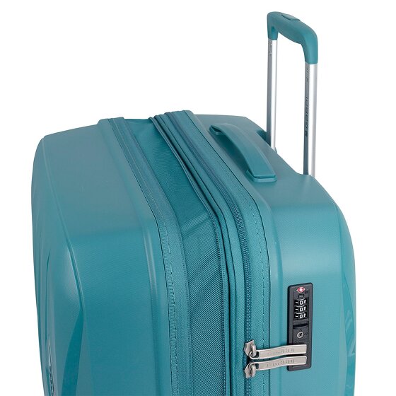 Gabol Infinity 4 roulettes Set de valises 3 pièces avec soufflet d'extension