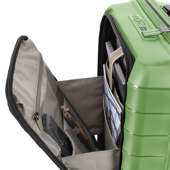 Travelite Mooby 4 roulettes Trolley de cabine 55 cm Compartiment pour ordinateur portable