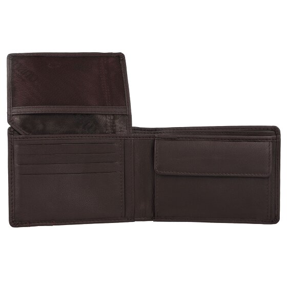 mano Don Leonardo Porte-monnaie RFID cuir 12 cm