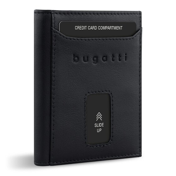 bugatti Secure Slim Porte-monnaie Protection RFID Cuir 8 cm