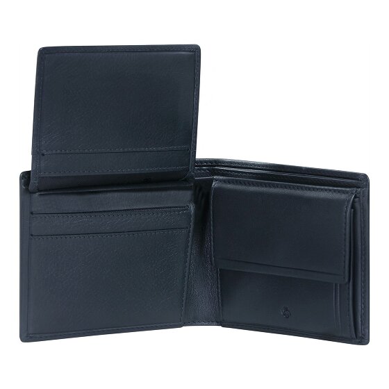 Samsonite Attack 3.0 Porte-monnaie Protection RFID Cuir véritable 10.5 cm