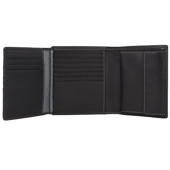 Esquire Dallas Porte-monnaie Protection RFID Cuir 12 cm