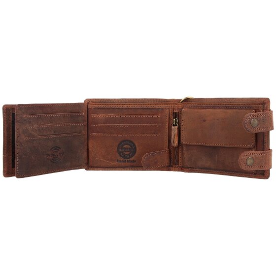 Greenland Nature Montenegro Porte-monnaie RFID Cuir 12 cm