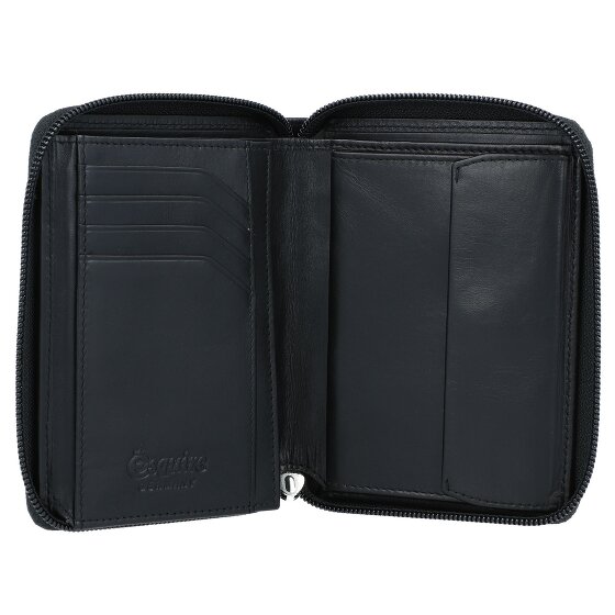 Esquire New Silk Porte-monnaie en cuir 10 cm