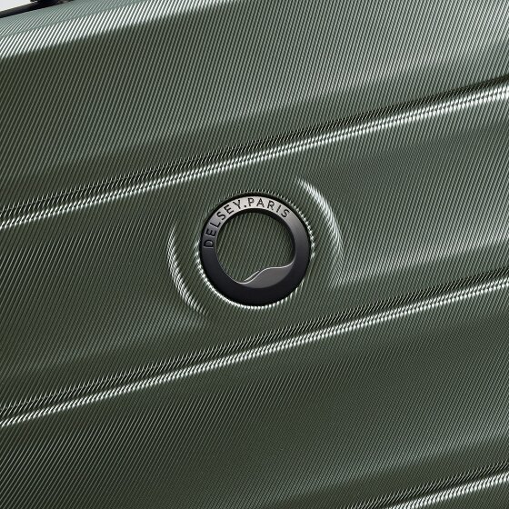 Delsey Paris Meteor 4 roulettes Trolley de cabine 55 cm avec soufflet d'extension