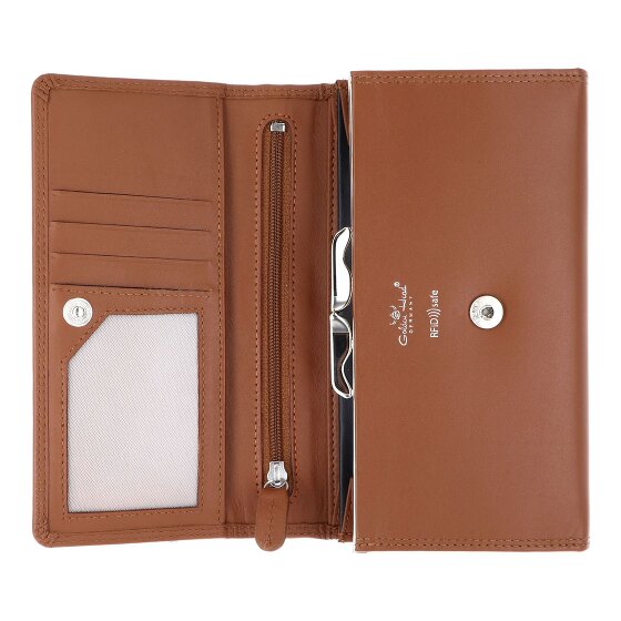 Golden Head Polo Porte-monnaie Protection RFID Cuir véritable 17 cm