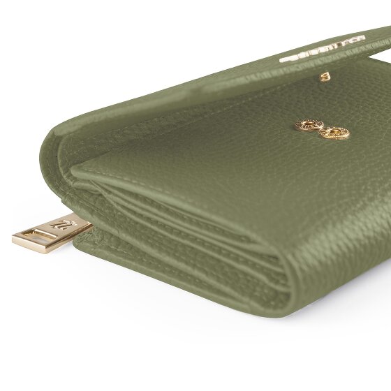 Lazarotti Bologna Leather XL Porte-monnaie avec compartiment zip-around Cuir 14 cm