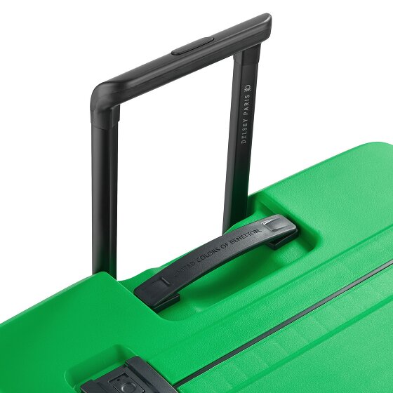 Delsey Paris x United Colors of Benetton Color Block Hardside 4-roll Trolley 76 cm