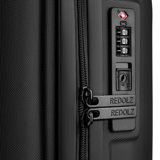 Redolz Pro ABS Medium+ 4 roues Valise cabine 65 cm avec soufflet d'extension