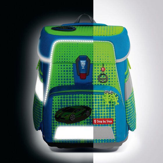 Step by Step Space Neon Set de cartables 5 pièces