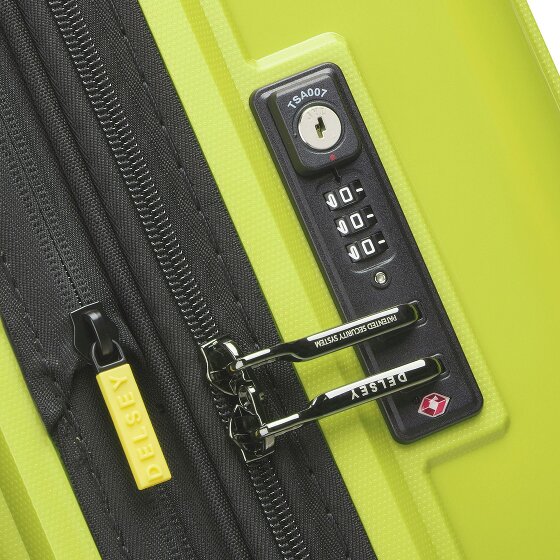 Delsey Paris Lutece Se 4 roues Valise cabine 75 cm '"avec soufflet d''extension"'