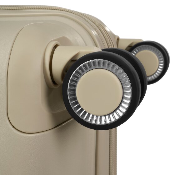 Franky London 4 roues Valise cabine L 74 cm avec soufflet d'extension