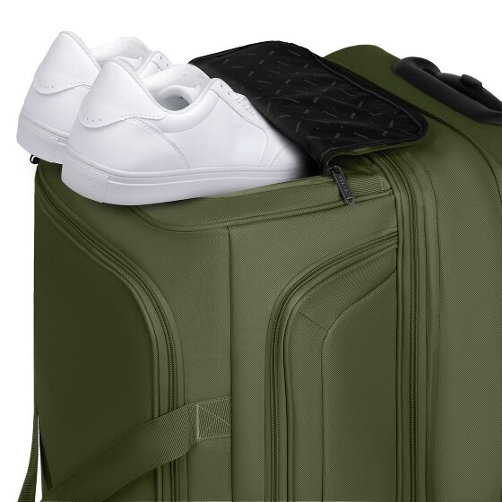 Redolz Sac de voyage Duffle Essentials à 2 roues, 70 cm de long, avec soufflet d'extension